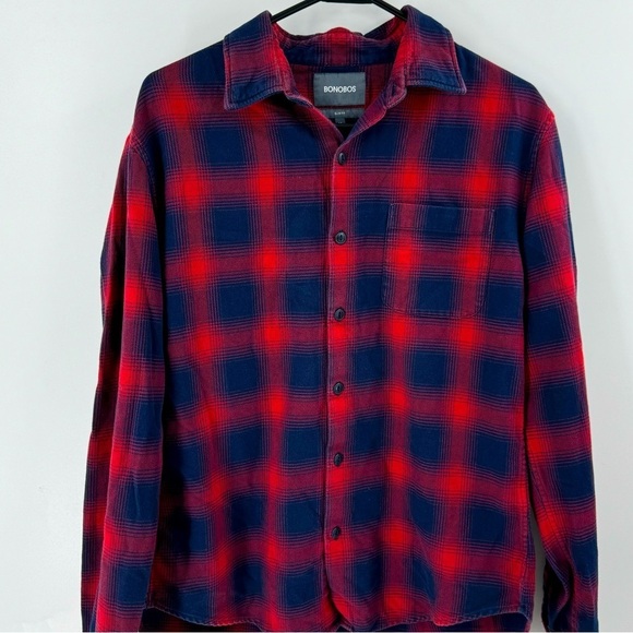 Bonobos Slim Fit Longsleeve Button Down Shirt - Picture 1 of 7